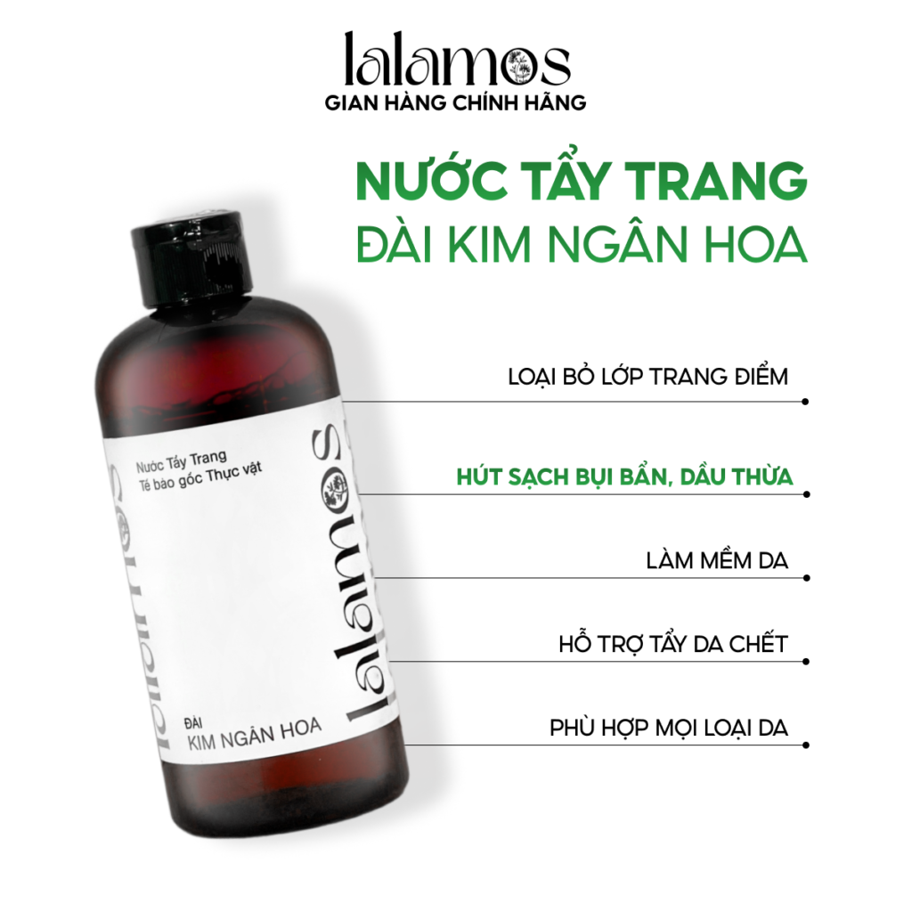Nước tẩy trang Đài Kim Ngân Hoa