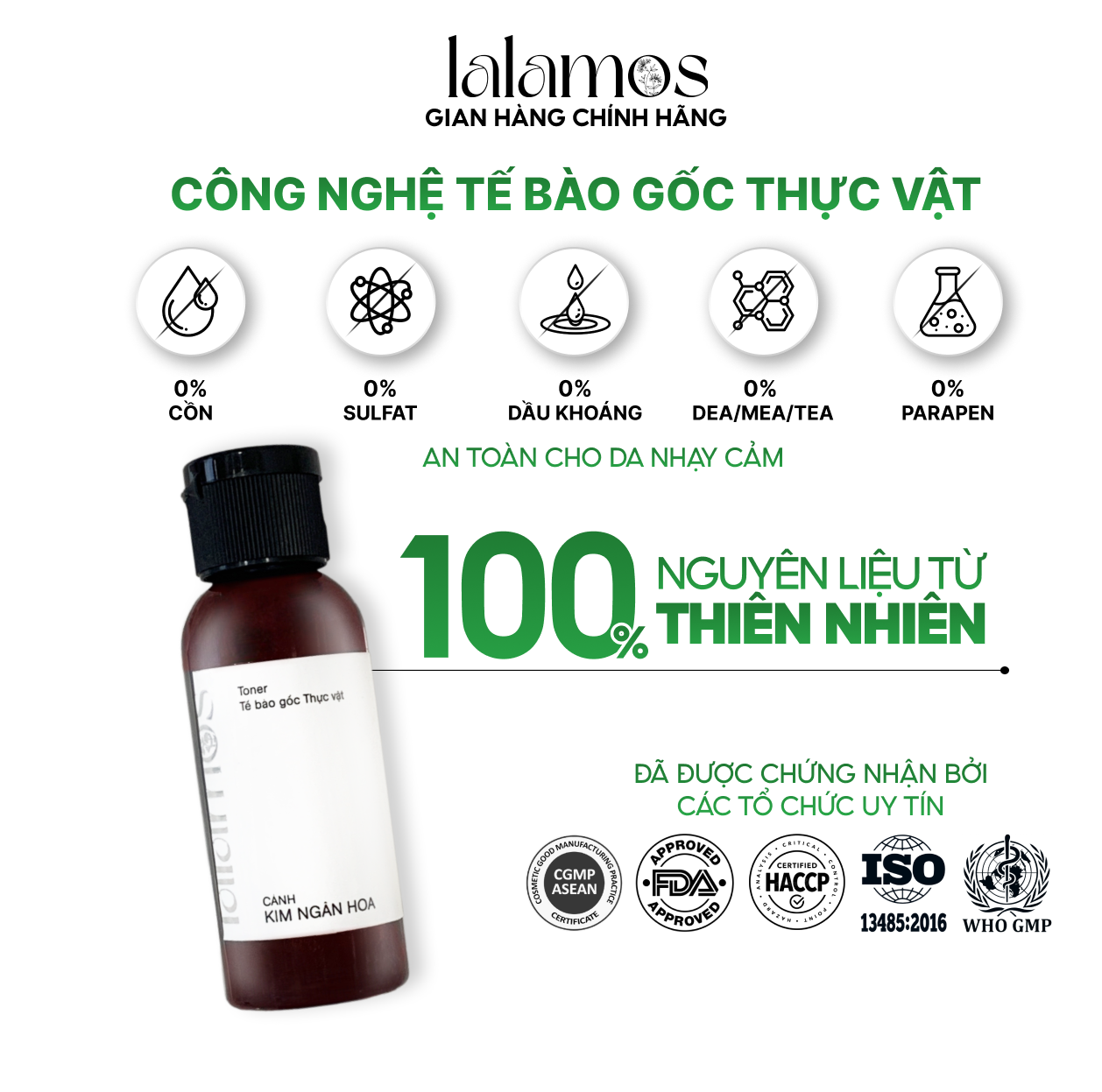 TONER CÁNH KIM NGÂN HOA - 50ml (Mini size)