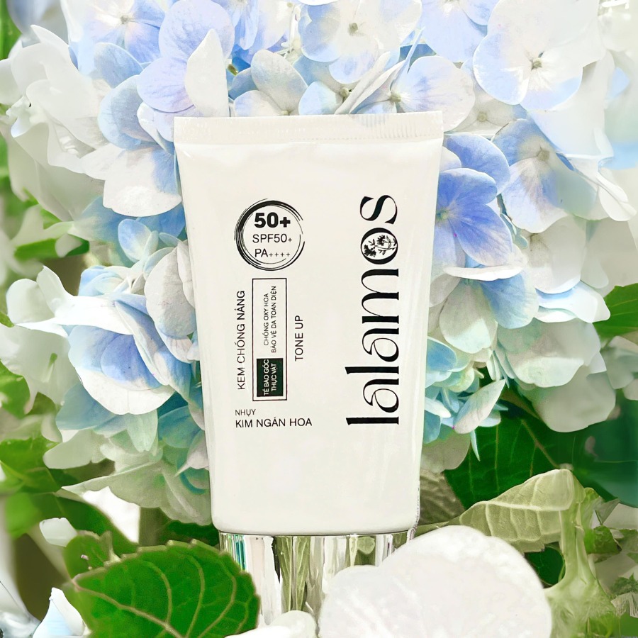 Kem chống nắng nhụy Kim Ngân Hoa BẠC