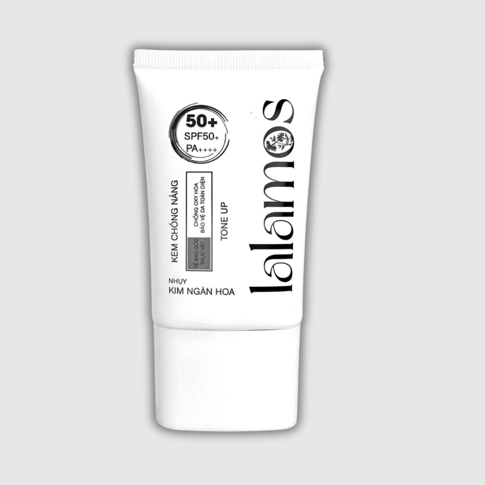 KEM CHỐNG NẮNG NHỤY KIM NGÂN HOA NẮP TRẮNG 50ML